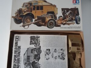 Tamiya Quad Gun Tractor & 25Prdr Field Gun