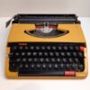 Brother Deluxe Typewriter orange
