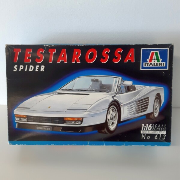 Italeri Ferrari Testarossa Spider 1:16 model kit