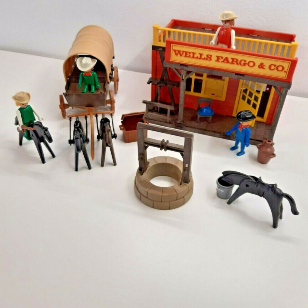 Diligence Playmobil 4399 De `10 À Western Cowboys Colorado Fiche D