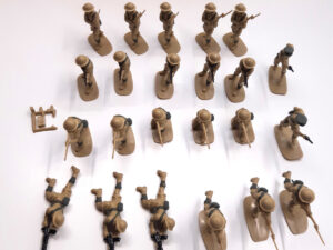 Airfix military series figures British eight army