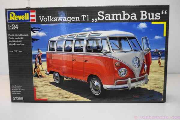 VW T1 Samba Bus 1:24 Scale Model Kit