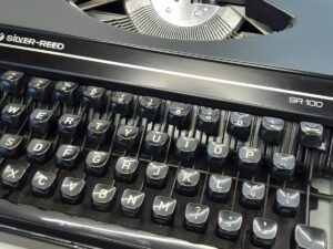 Silver Reed typewriter