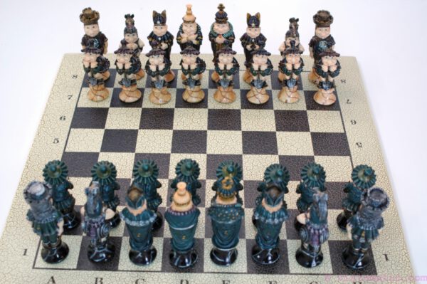 Laaf resin chess set
