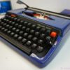 Brother DeLux 240T Typewriter Blue