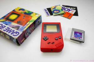 Red Nintendo Game Boy Play it Loud Console