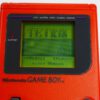 Red Nintendo Game Boy Play it Loud Console with box and game