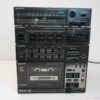A rare 1980's Sony FH-5 Cassette Recorder Boombox. It is a 3-piece boombox