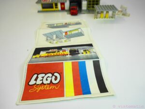Lego system set Shell Service Station / Gas station model number 325