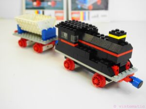 Lego Locomotive 117 and Tipping Wagon number 125