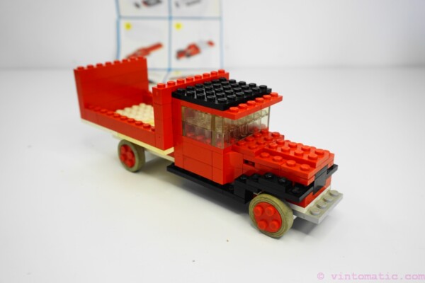 4x Vintage Lego Dump Truck, Truck, Taxi and Church