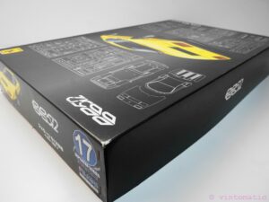 Fujimi 1:16 Scale Ferrari Berlinetta Boxer BB512 Model Kit - Yellow