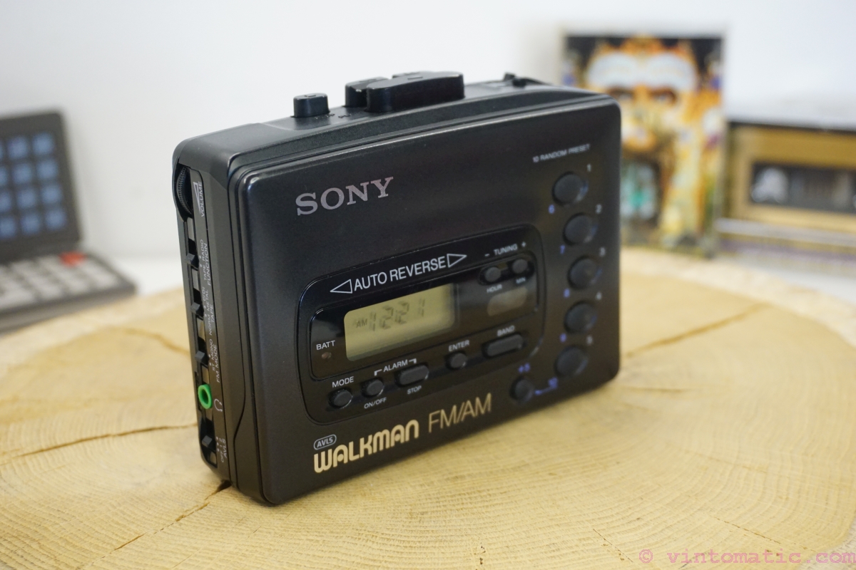 Sony Walkman Radio-Cassette Player - Auto Reverse - WM-FX41