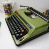 Green Olympia Splendid typewriter