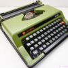 Green Olympia Splendid typewriter