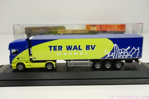 Herpa Scania Refrigated box trailer Ter Wal Meppel