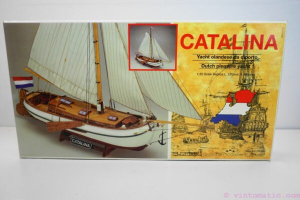 Mamoli Catalina MV51 wooden model kit