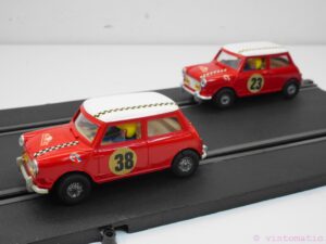 MINI COOPER SCALEXTRIC EXIN C-45 Slot cars