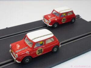 MINI COOPER SCALEXTRIC EXIN C-45 Slot cars