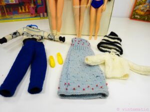 Vintage 1960's Ken, Barbie and Skipper Clone Dolls