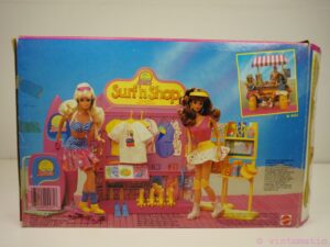 Vintage 1987 California Dream Barbie SURF 'N SHOP play set - Mattel