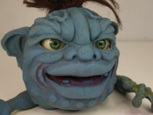 hairy Boglin "Flurp" from the Boglins series