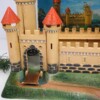 Vintage Marx Miniature Knights and Castle Playset - 1960s