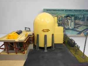 1959 Revell Westinghouse Atomic Power Plant Built Up