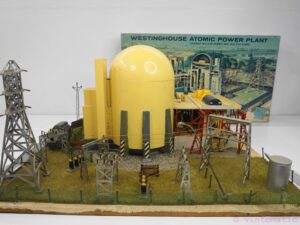 1959 Revell Westinghouse Atomic Power Plant Built Up