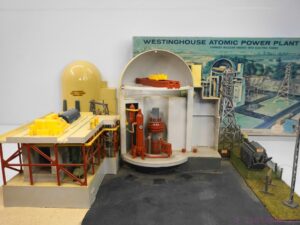 1959 Revell Westinghouse Atomic Power Plant Built Up
