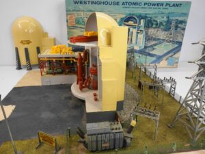 1959 Revell Westinghouse Atomic Power Plant Built Up