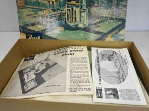 1959 Revell Westinghouse Atomic Power Plant Built Up