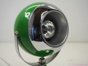 Vintage mid seventies space age "eyeball" desk lamp