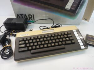 vintage Atari 600XL home computer