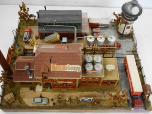 The VOLLMER 5609 (45609) HO H0 KIT BREWERY model scenery