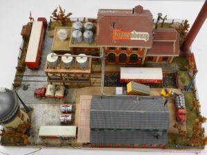 The VOLLMER 5609 (45609) HO H0 KIT BREWERY model scenery