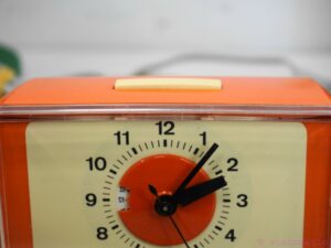 Electric Alarm Clock - Orange