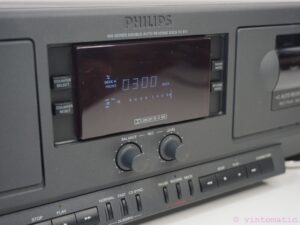 Philips FC911 auto reverse, double compact cassette deck
