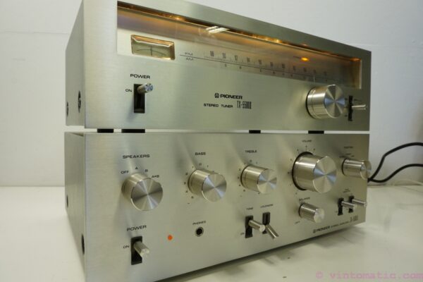 Pioneer SA-6500 II Amplifier and Pioneer TX-5500 II Tuner set.
