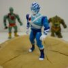 A rare lot of 3 vintage Thundercats action figures, including Bengali, Mumm-Ra, and Slithe
