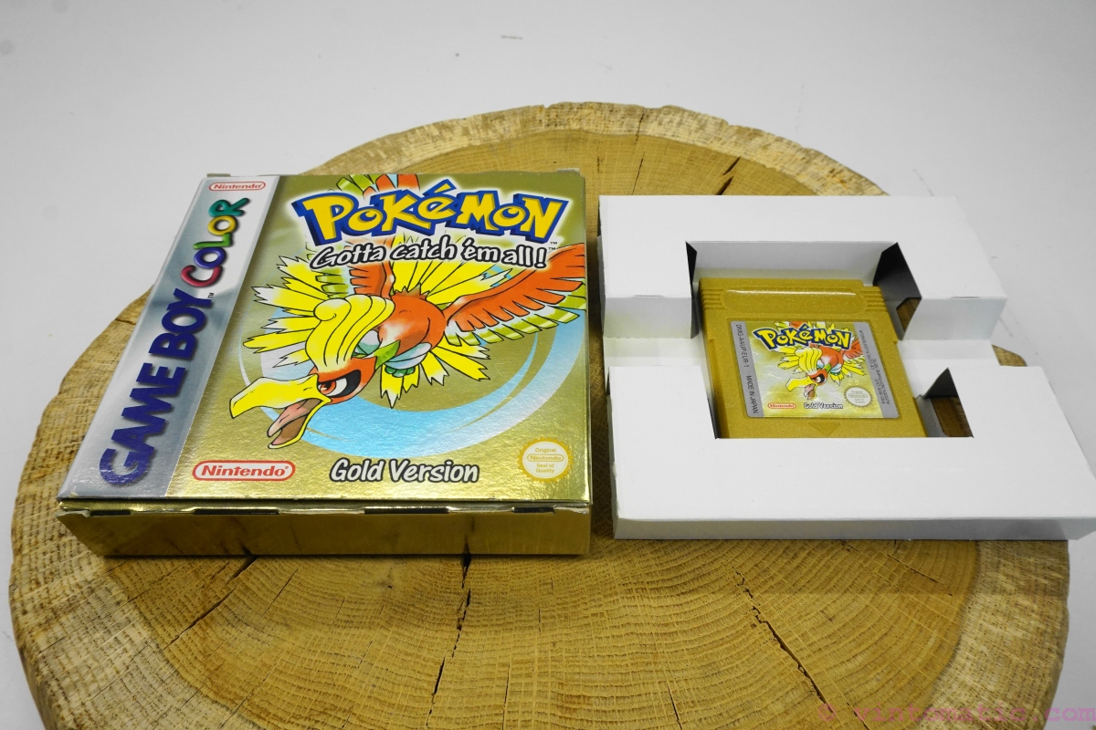 Nintendo Game Boy Color Pokémon Gold Version - CIB