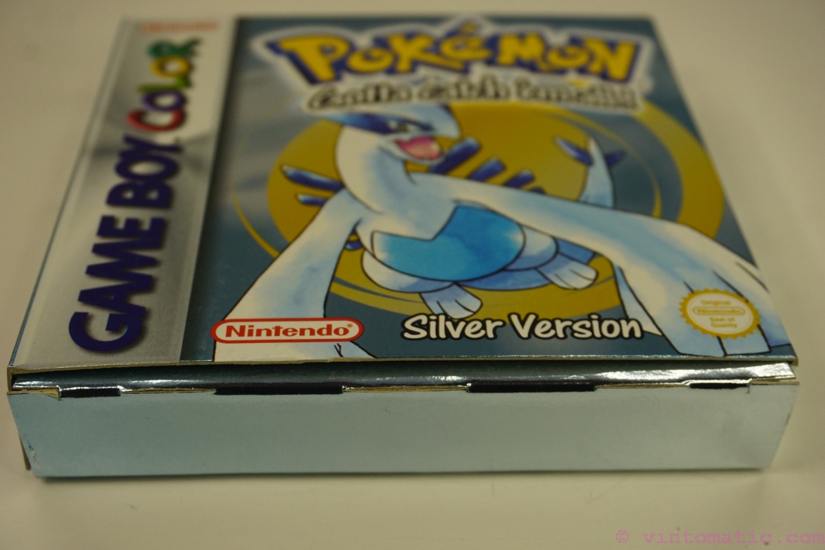 Nintendo Gameboy Color Pokemon Center Limited Edition silver