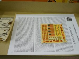 Airfix Apollo Saturn V Model Kit 1/144 Scale Model Kit