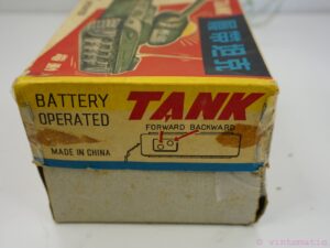 ME-060 Battery-Operated Remote Control Tin Toy Tank