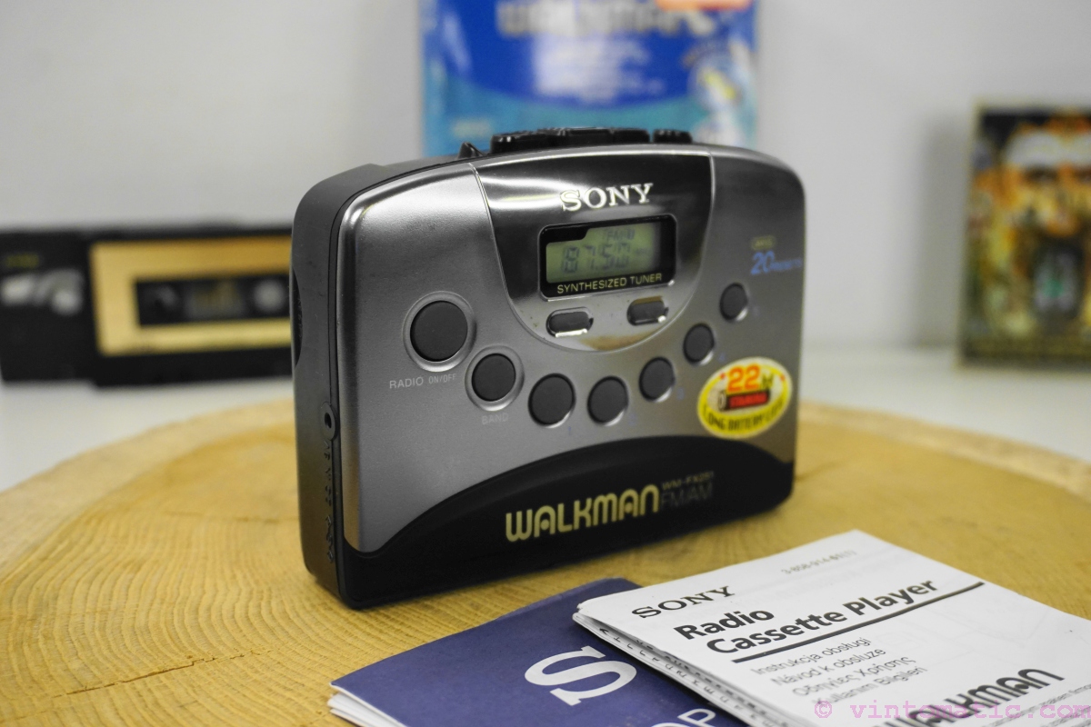 Sony Walkman Radio-Cassette Player WM-FX251
