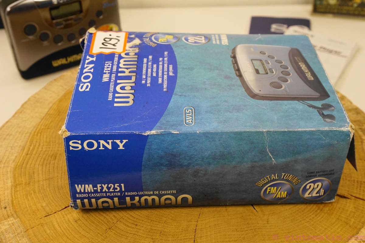 Sony Walkman Radio-Cassette Player WM-FX251