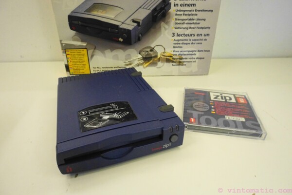 Iomega Zip Drive 100 with Parallel Port boxed