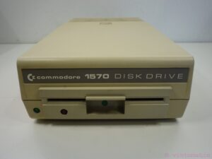 Vintage Commodore 1570 5.25-inch floppy disk drive