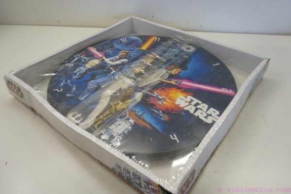 Star Wars Battery-Operated Wall Clock - A New Hope Poster
