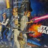 Star Wars Battery-Operated Wall Clock - A New Hope Poster